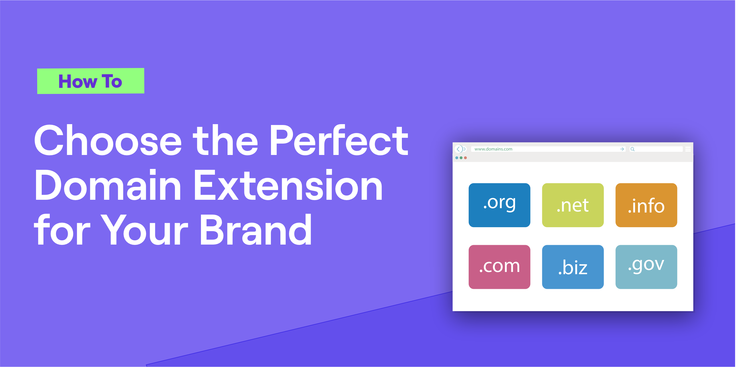 Read more about the article How to choose the perfect domain extension for your brand